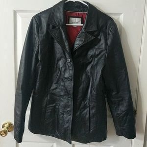 Black Wilson Leather Jacket